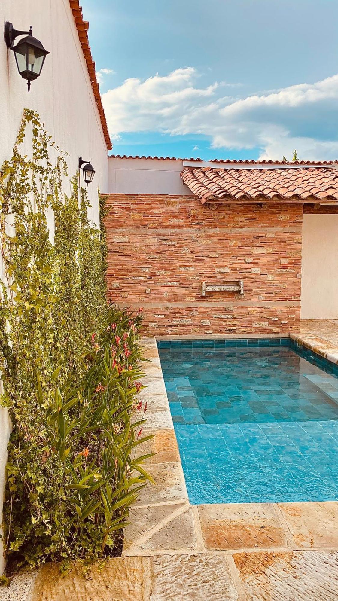 Casa Santo Domingo Guadalupe Santander Hotel Luaran gambar
